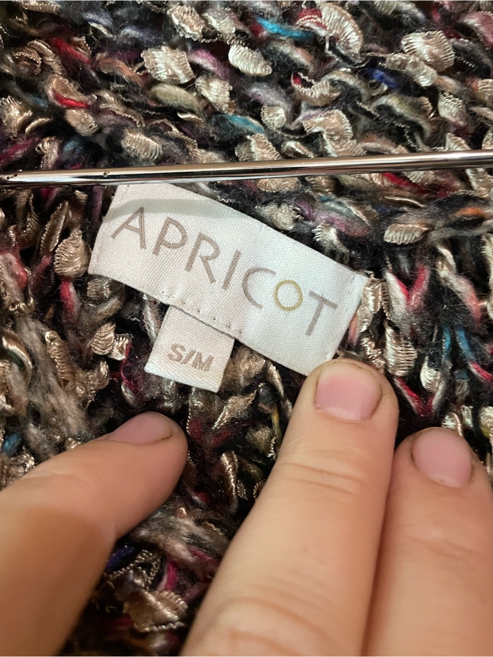 Apricot | Knit Colourful Cowl Neck - Picture 4 of 5